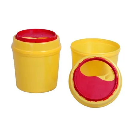 6 л, круглые медицинские одноразовые контейнеры для резки