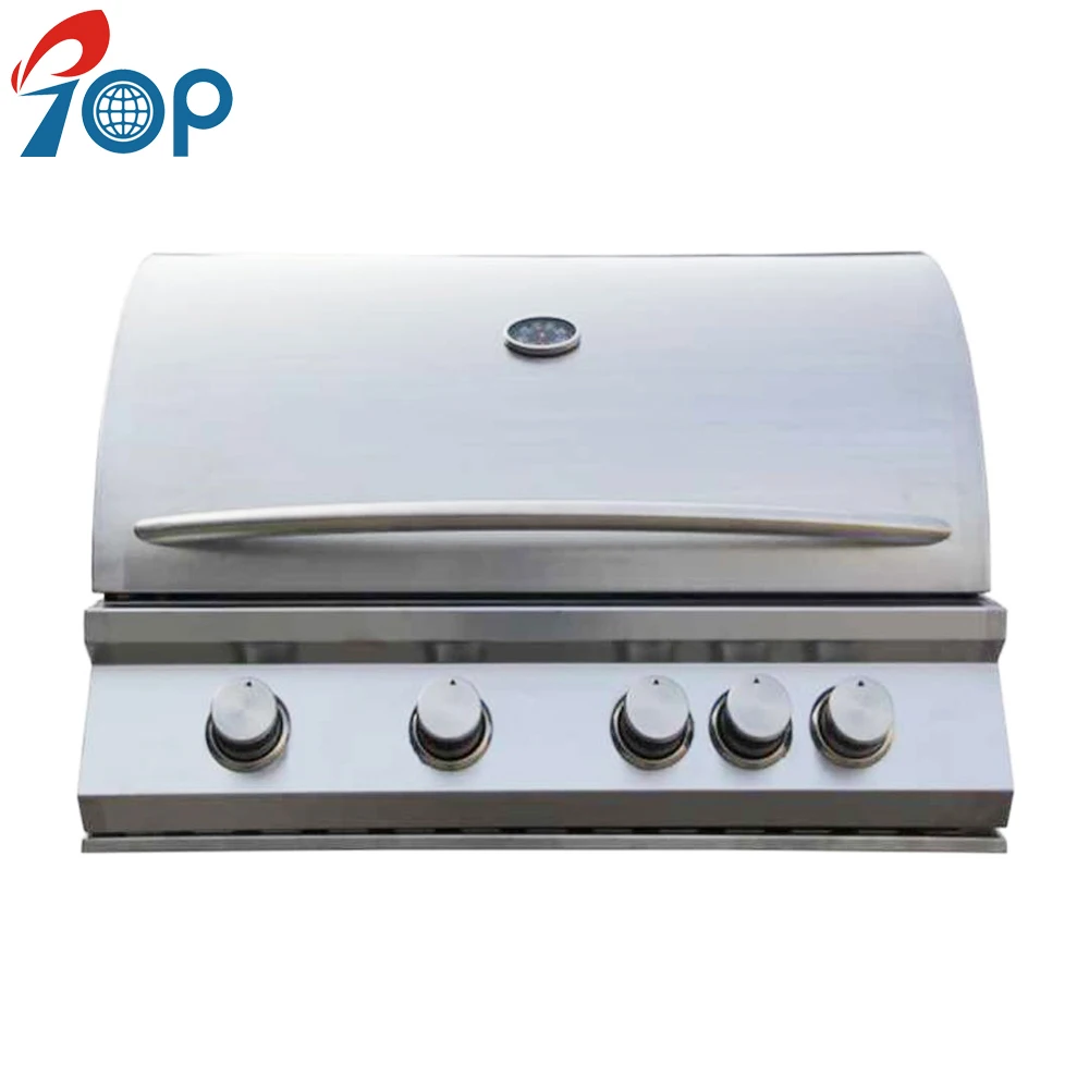 Factory OEM 4 Burner Stainless Steel Built-in Gas Grill with Rear Burner