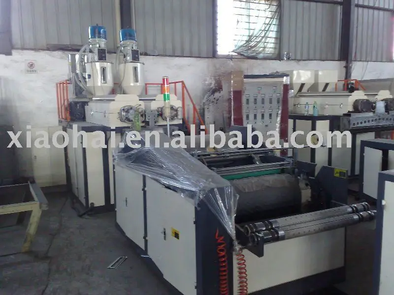 Новая двухслойная машина для совместной экструзии стрейч-пленки