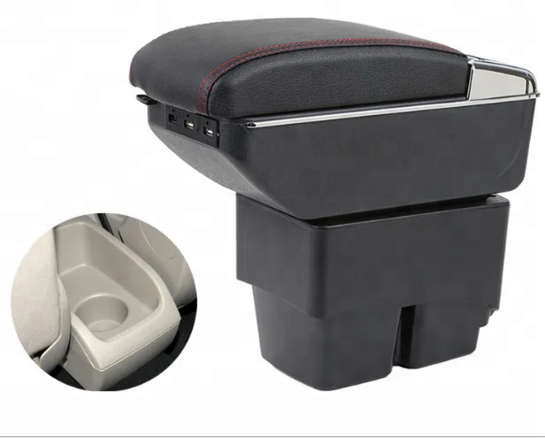 Car Center Console Armrest Storage Box for Volkswagen VW Polo Sedan 2002 ~ 2010