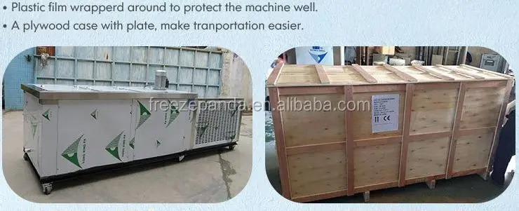 30 ton snow ice block tune freezing moulding making machine to make commercial industrial ice block sold in nigeria botswana