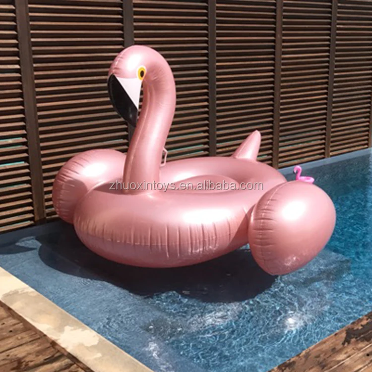190CM Inflatable Flamingo Float Gold