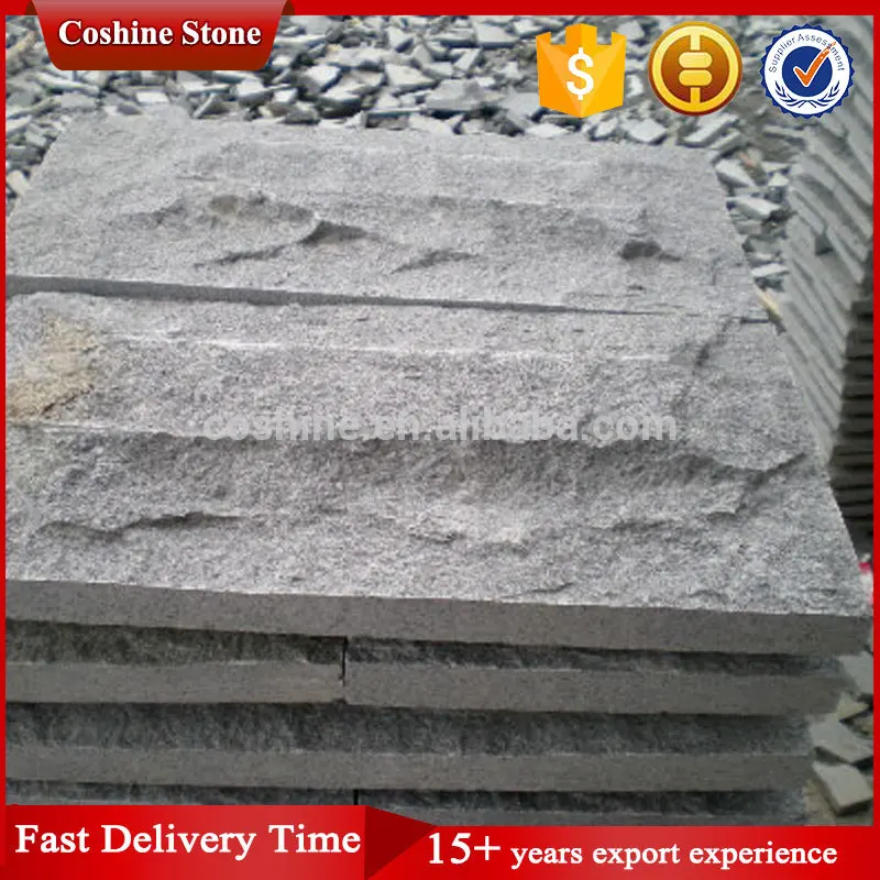 building stone G654 granite mushroom stone for wall cladding