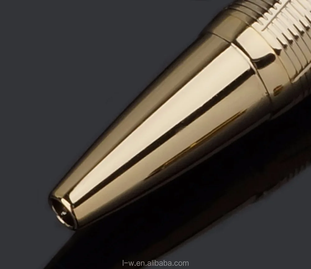 B0129 High Quality Characteristic German Refill Metal Gold Ball Special Design Pen