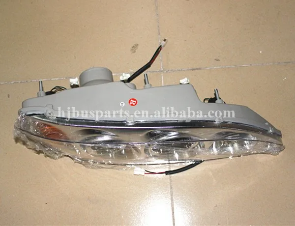 Bus Body Parts Auto  Headlamps system HJQ-010-RH HC620X215 5-0041 headlight Parts for Golden king long  bus