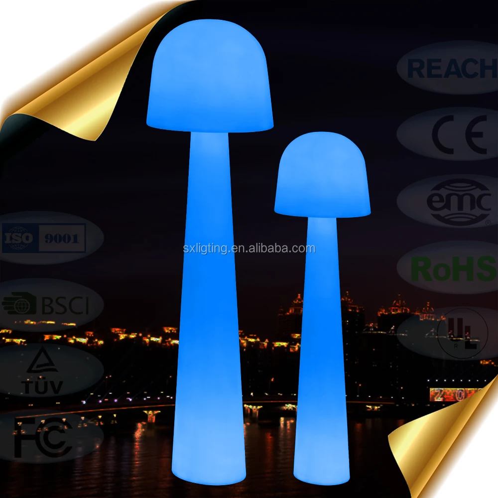 Remote control portable indoor/outdoor energy saving led floor lamp