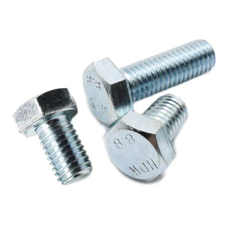 Galvanized hex head bolt 8.8 grade hex bolt