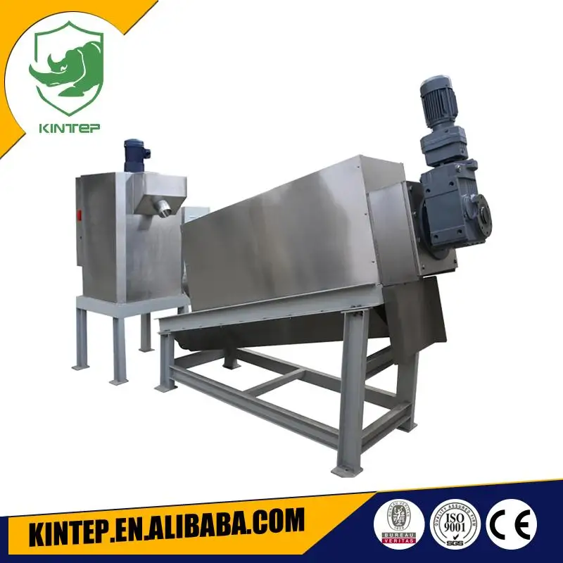 Kintep sludge dewatering machine screw press for palm oil industry