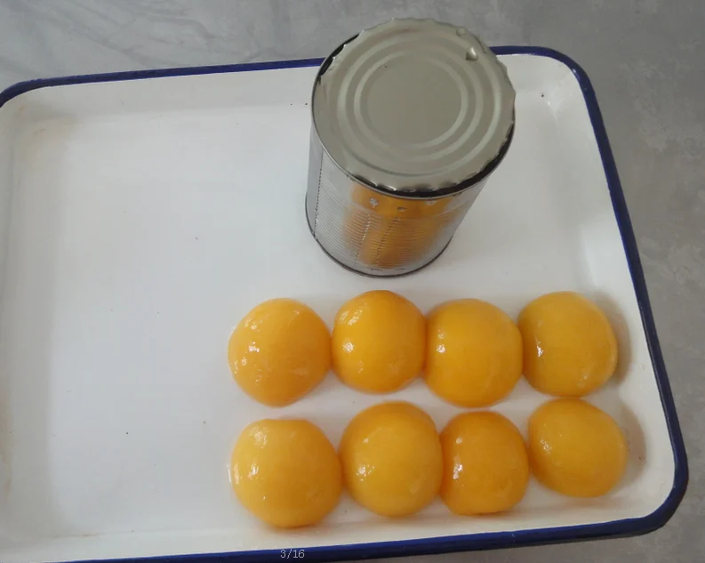 Canned Fruit Canned Peaches Half in Light Syrup 820g,425g, 3000g