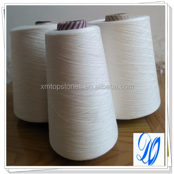 65/35 RW combed polycotton yarn 20/1 for knitting