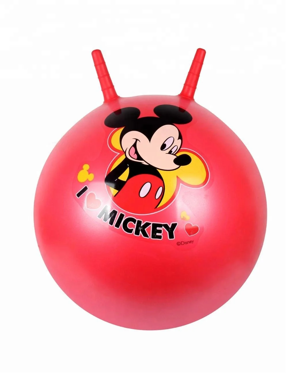 wholesale PVC Eco-Friendly hopper ball for kids handle jumping ball