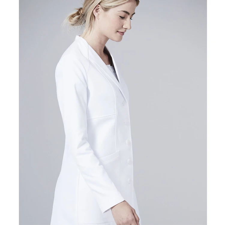 LONG Style Doctor Lab Coat  Medical Wholesale White Lab Coat  Uniform