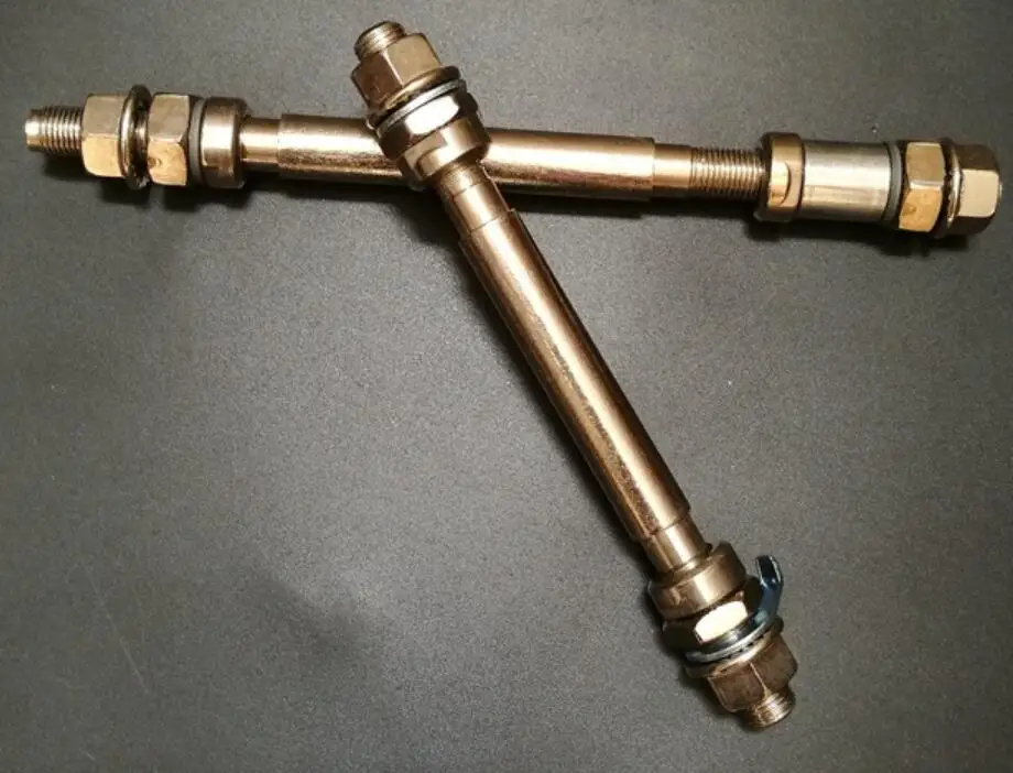 Bicycle  rear Steel Hub Axle,Bike front Steel Hub Axle