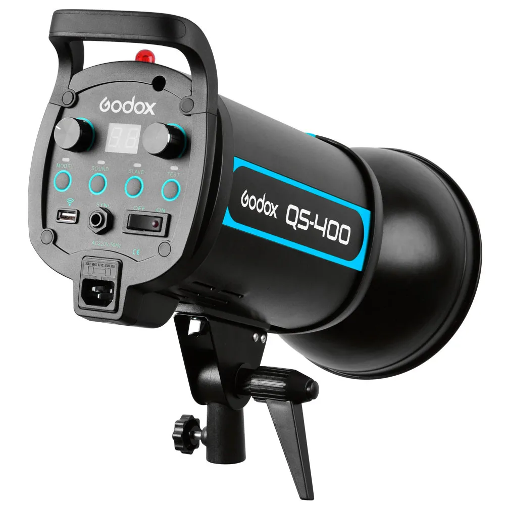 
Professional QS400 400W 110V/220V Studio Flash Strobe Light Studio Mono light for Studio Photographers 