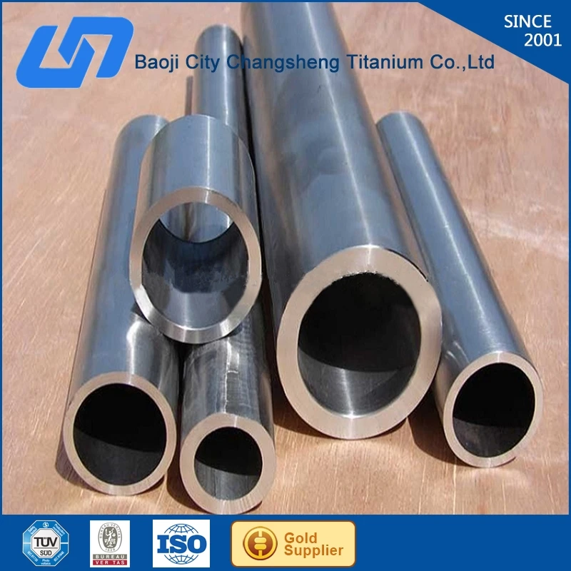 ASTM B861 BT 6 Толщина Стенки 1.0~1.2mm Титановый трубки Сделано в Китае
