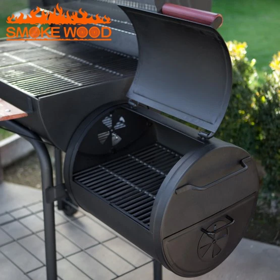 Хорошее качество, портативный настольный мини-гриль для барбекю на коммерческом балконе в форме барбекю, легко Очищаемый стальной коптильщик