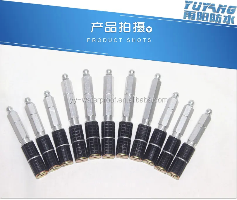 Waterproofing Concrete Aluminum Grout Injection Pe Packer For Bricks