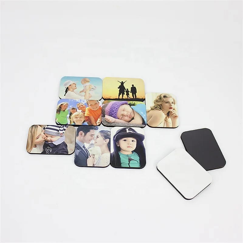Custom  Shape Mdf Blank Sublimation Fridge Magnet