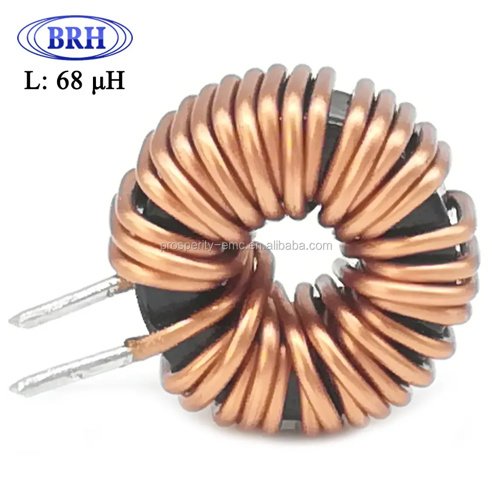 High current toroid ferrite core common choke coil inductors 68uh