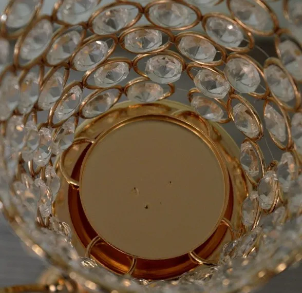 Manufacturer stand Metal/crystal gold silver rose gold candlestick long stemmed crystal metal Wedding Centerpiece candle holder