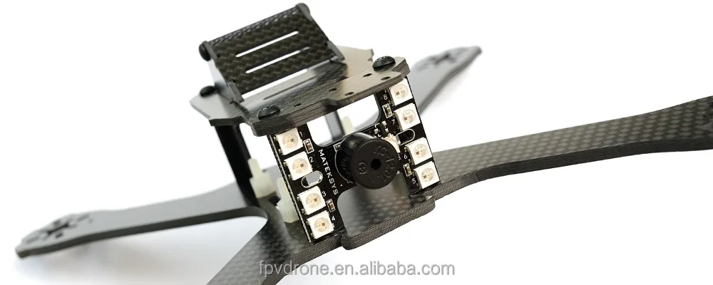 Matek LED Tail light WS2812B With Loud Buzzer Dual Modes For QAV-X 214 210 250 QAV-R 220 260 GEP-RX5 TX5 FPV Racer Quadcopter