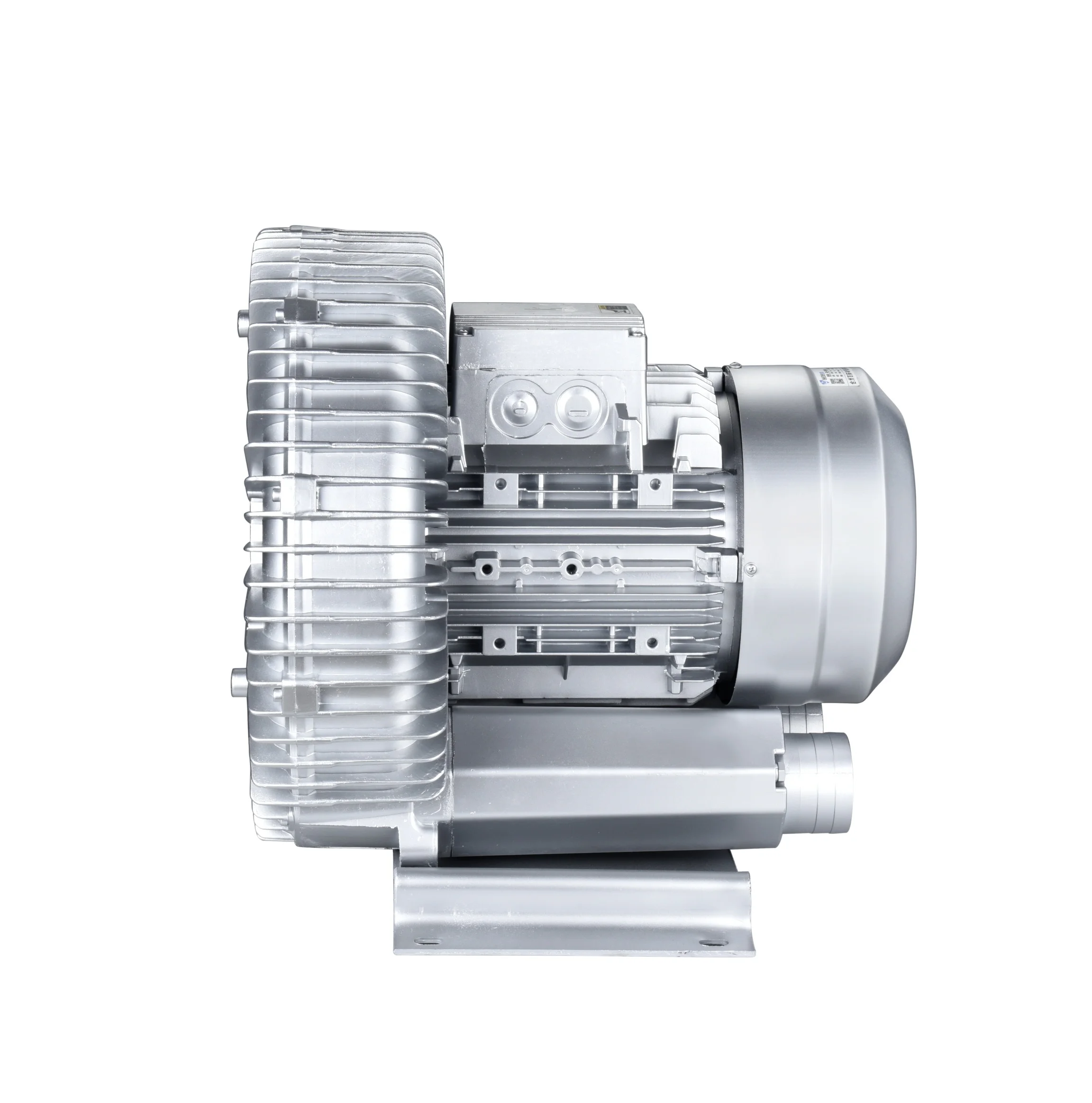 5.5KW Single Stage Side Channel Air Blower air blower for aquaculture , Air Ring Blower