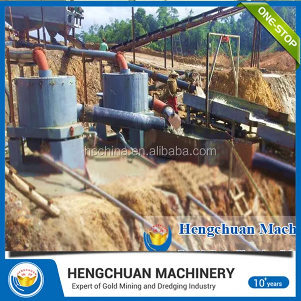 
China Supplier New Technology Full Set Gold Plant / Gold Processing Plant / Gold Panning Plant for Washing Gold 