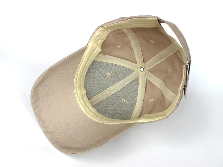 
100% pure cotton whole custom logo embroidery adjustable metal slide 6-panel Sport outdoor baseball cap hat 