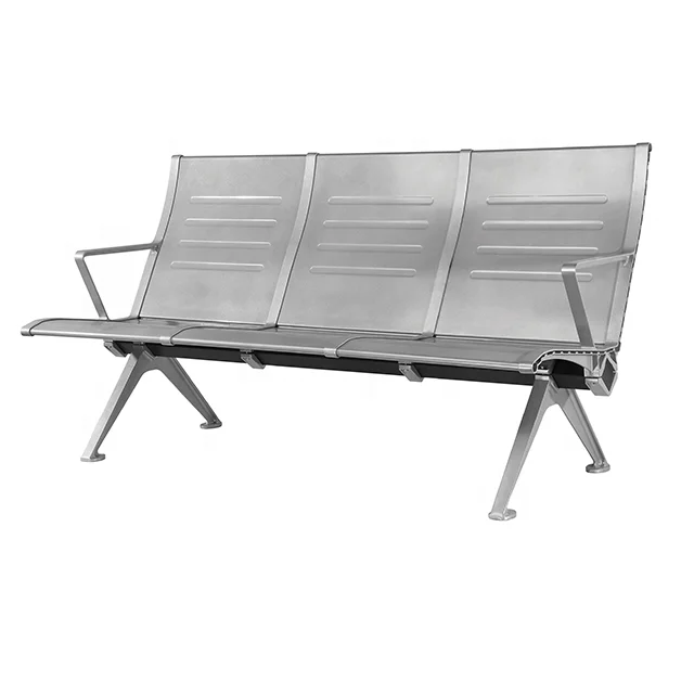 
Stainless steel airport waiting chairs 3 seater waiting bench chair for hospital 