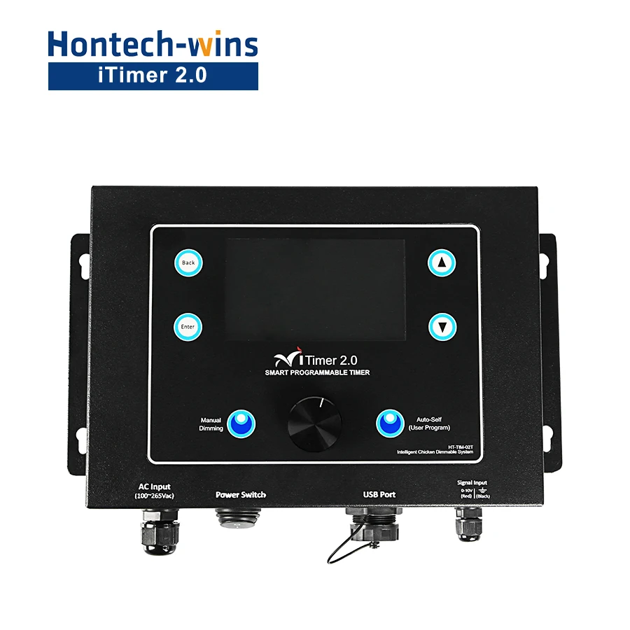 Hot sale automatic chicken farm lighting dimming system with 3000W dimmer T12 dimmable IP68 tube waterproof in poultry farm