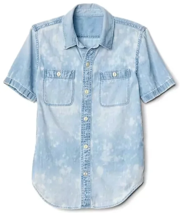 
New design summer children clothing wholesale kid boys shirt with short sleeves 