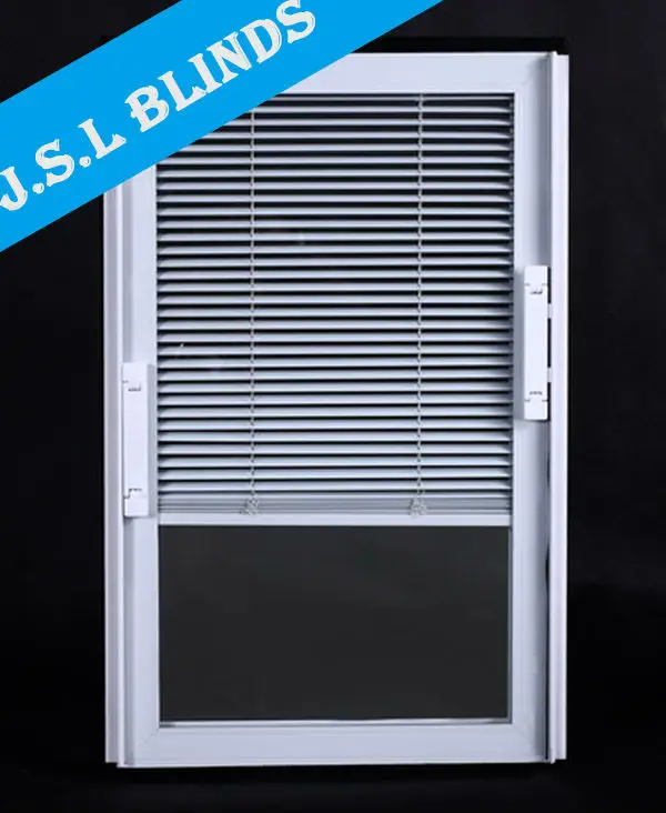 Acoustic Exterior Doors Integral Venetian Blinds