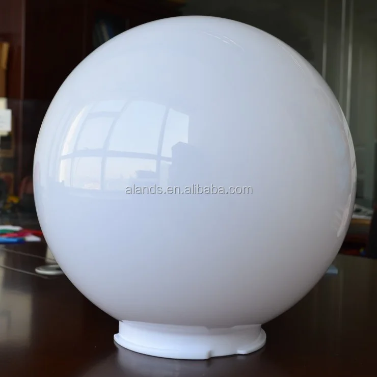 Acrylic Sphere for lampshade white and clear color 200mm 300mm