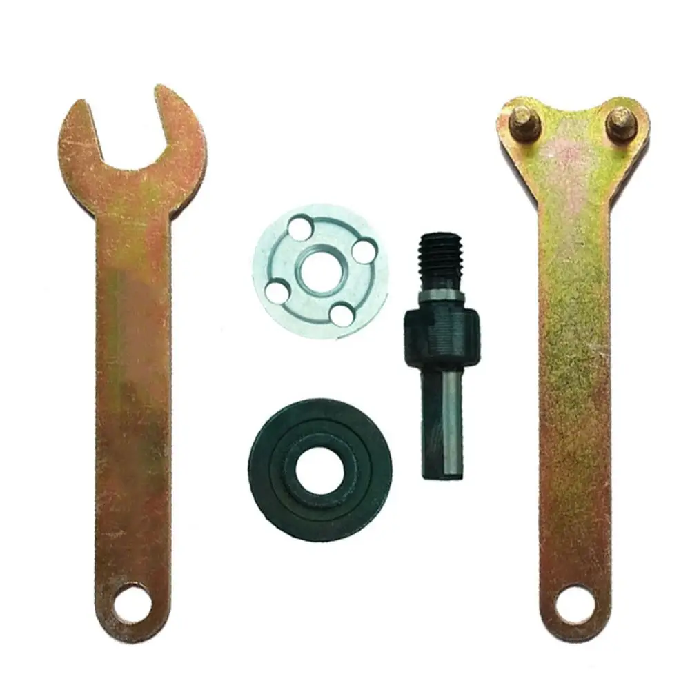 5pc 10mm Electric Drill conversion angle grinder connecting rod for cutting Disc polishing Wheel Metals Handle holder adapter