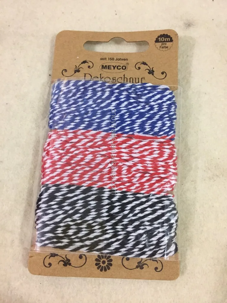 thick cotton twine/string twine/twisted cotton rope