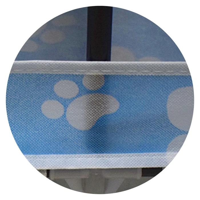 Children Huge size with side pockets non-woven fabric portable bedroom wardrobe colour