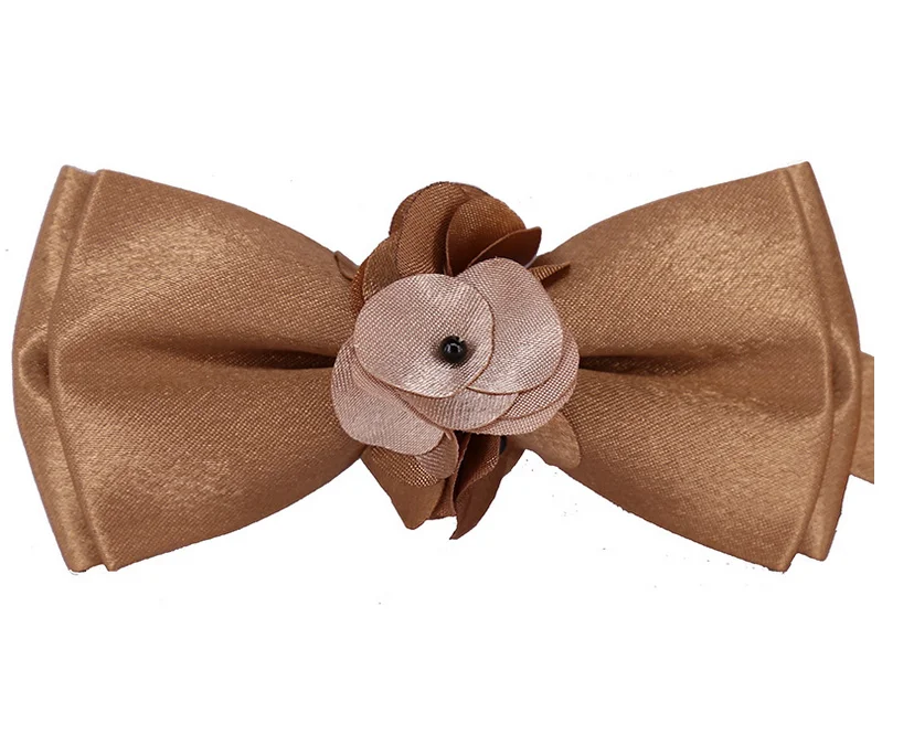 
 Новейший заводской красный галстук-бабочка ручной работы из полиэстера  