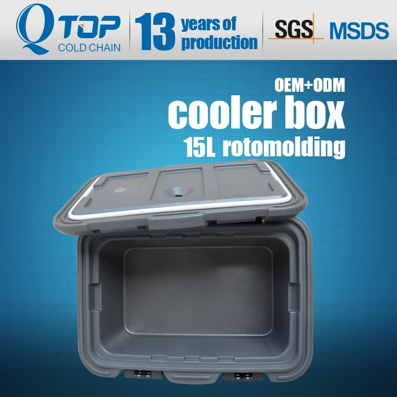 22L Rotomolded ice chest cooler box/cold box for fishing