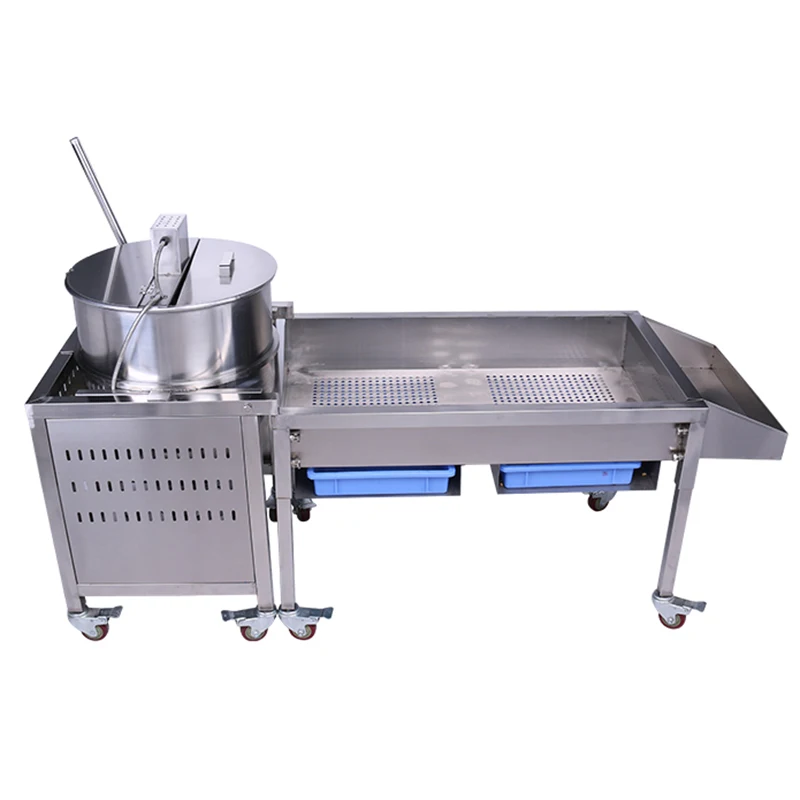 2022 Commercial Popcorn Machine/American Spherical  stainless steel  various flavors of popcorn Spherical popcorn machine