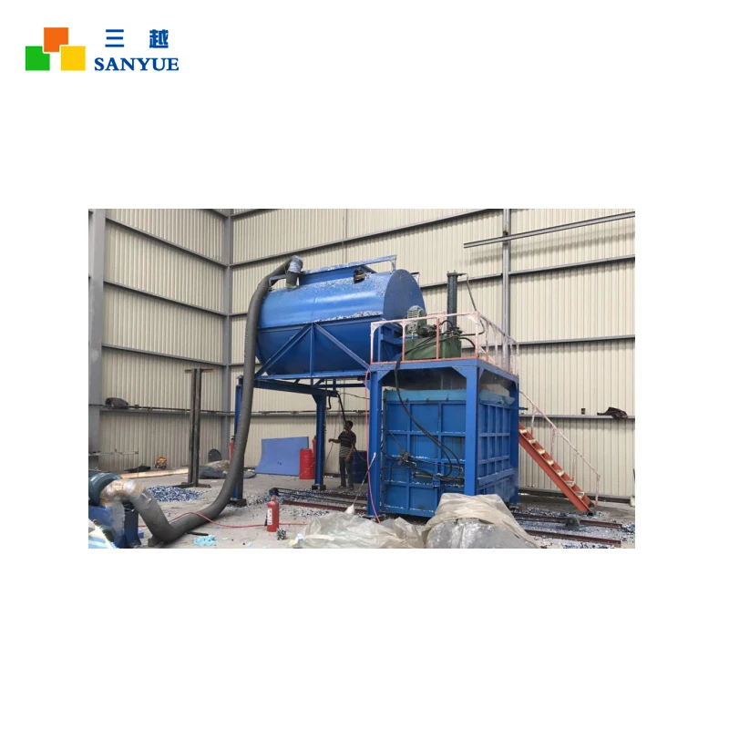 With Steaming And Weighing System Waste Foam Rebonded Sponge Machine