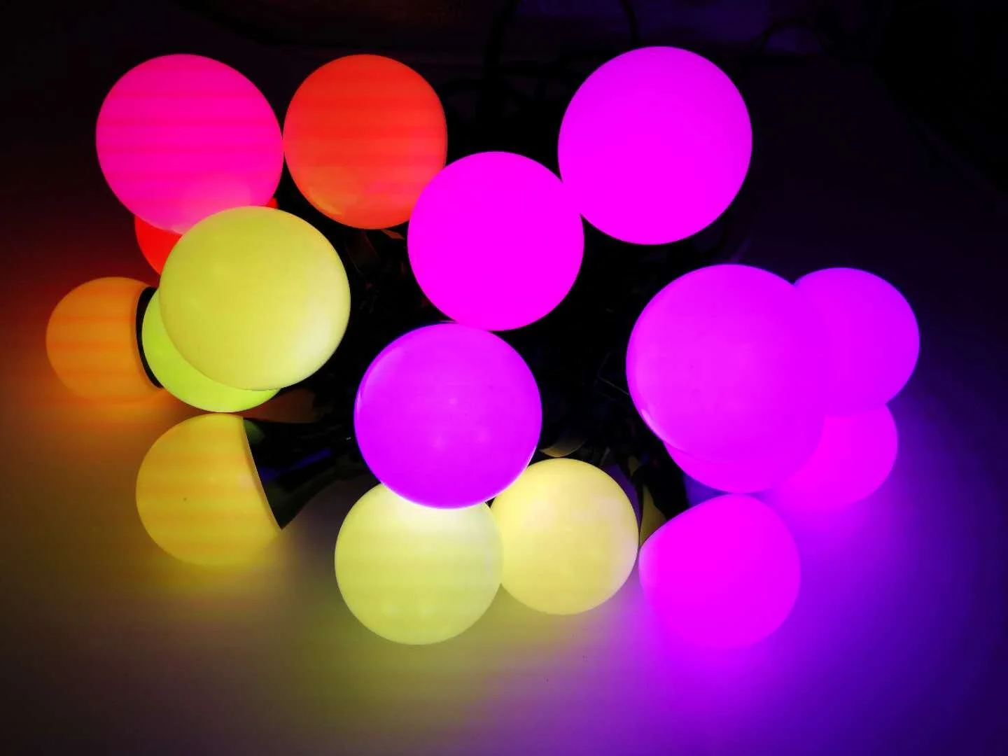 
24V Festoon lighting Christmas RGB Magic LED Ball rgb led dmx festoon light 