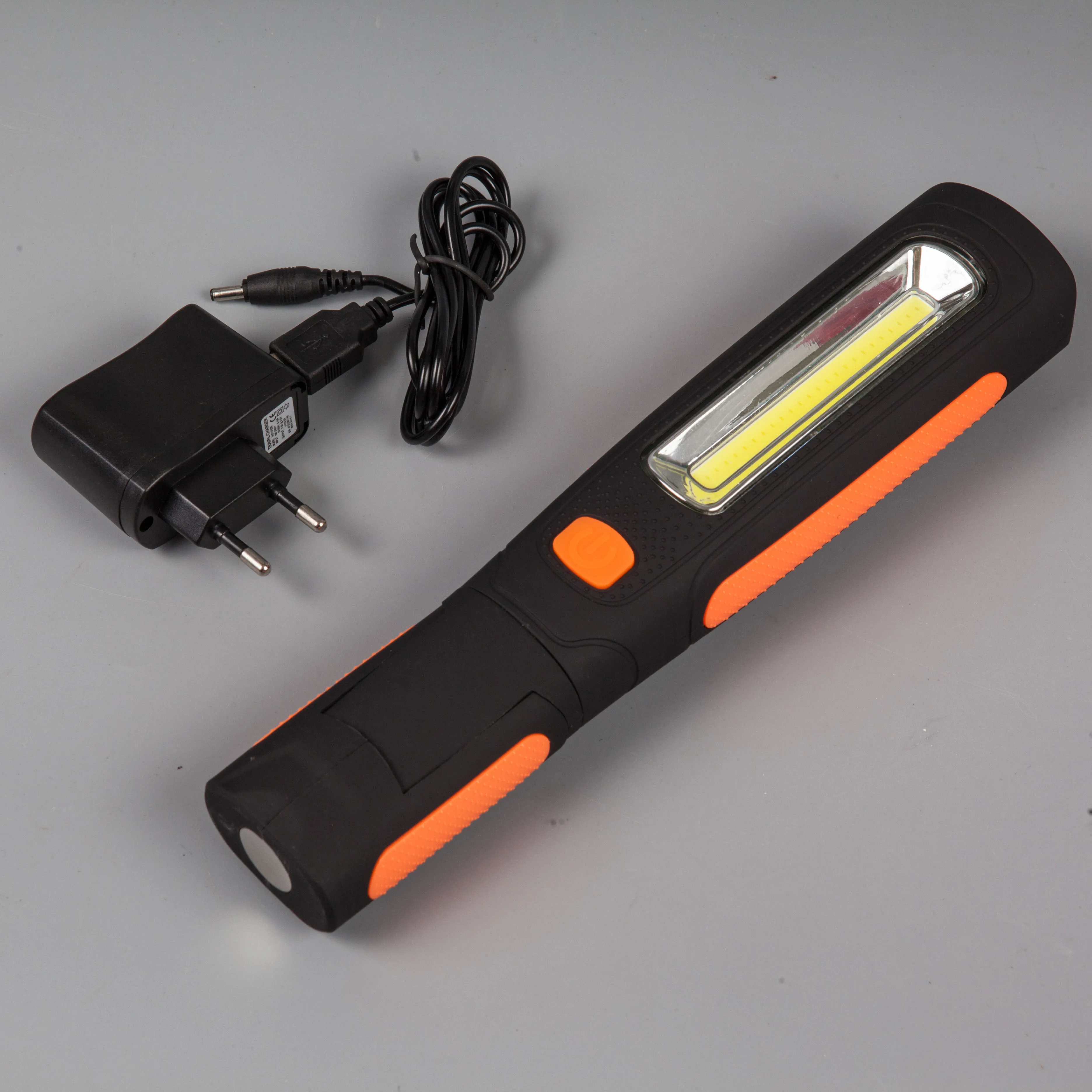 360 Degree Foldable COB Work Light 3W Inspection LED Rechargeable Work Light With Magnetic Base