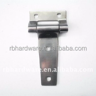 Stainless Steel Truck Trailer T Strap Door Hinge Dump Truck Bifold Door Flush Hinge