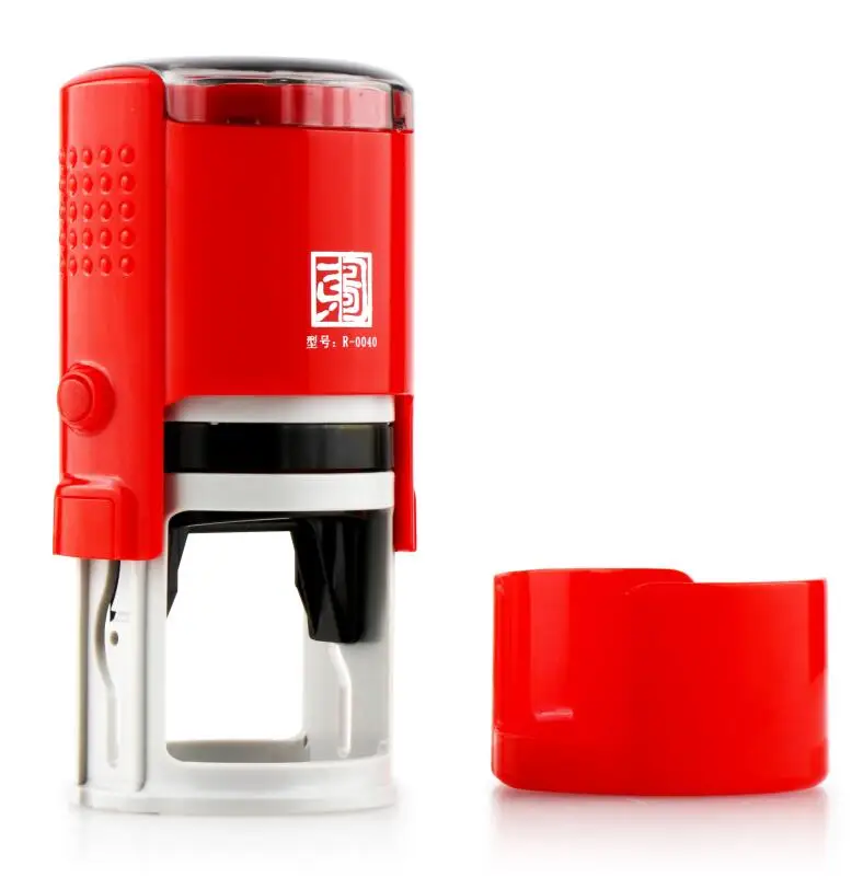 company logo printed personalised stamp self inking