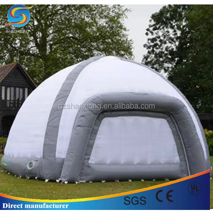 
 Индивидуальные дизайн-надувные иглу палатка, семейный надувной купол палатки для газона партии события  