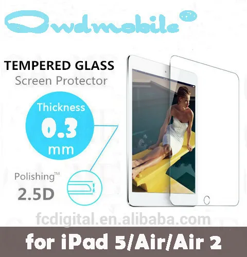 Фабрика сразу поставляет! оптовая продажа замена закаленное стекло экран протектор для Samsung планшет 0.3 мм percisely размер