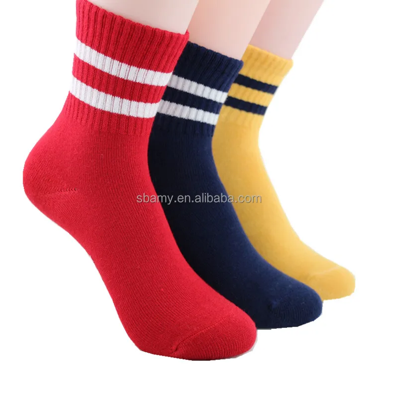 sbamy brand clearance high quality bamboo thick kids school sock