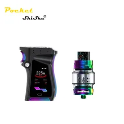 Черный Радужный цветной вейп-мод Mag 225 Вт Радужный мод вейп