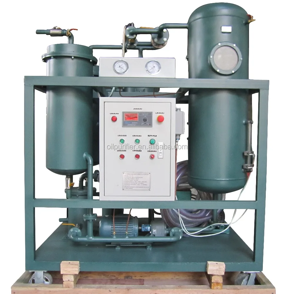TY Series Used Turbine Oil Purification Machine, Mobile Filtration Unit
