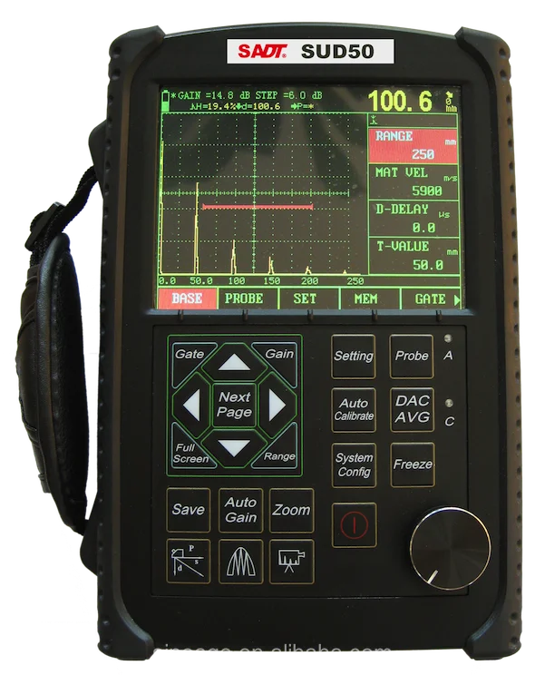 Цифровой ультразвуковой дефектоскоп SUD50, 0,5 ~ 10000 мм